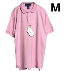 90s タグ付き Ralph Lauren ポロシャツ ピンク M