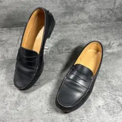 【トッズ】（37）コインローファー ドライビングシューズ レザー ブラックのサムネイル