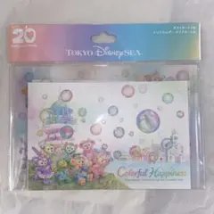東京ディズニーシー ダッフィーフレンズ カラフルハピネス ポストカード セット