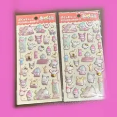 サンリオキャラクターぷっくりシール2点セット