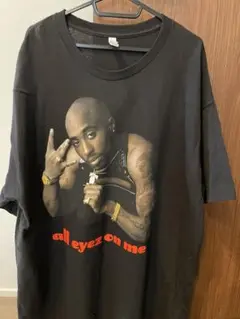 Tupac Shakur グラフィック Tシャツ 2XL ブラック