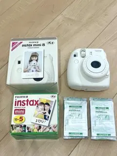 instax mini 8（ホワイト）＋フィルム付き
