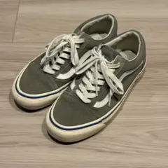 VANS VAULT OLD SKOOL オリーブ スニーカー 23cmのサムネイル