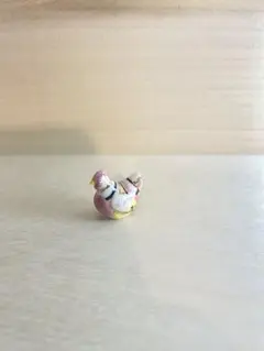 ニワトリのフェーブ　フェーヴ　鳥　陶器　陶芸　ミニチュア　フィギュア　インテリア