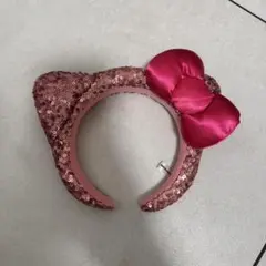 ピンク　ハローキティ　カチューシャ