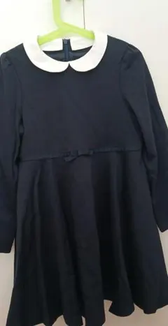 GU ジーユー フォーマル ワンピース 女の子 130 Aライン ブラック