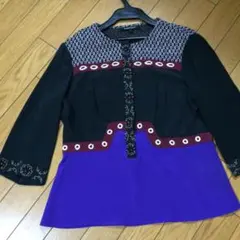 ナネットレポーシルクブラウス新品同様のサムネイル