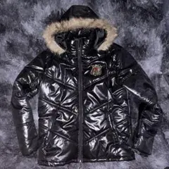 archive ファーダウンジャケット 00s 光沢 Y2K 平成 お兄系