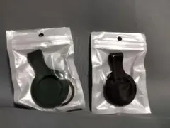 AirTagケース 紛失防止 保護カバー カラビナ付き エアータグ シリコン製