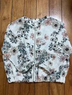 ブランシェス　花柄　ブルゾン　120