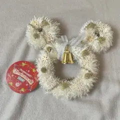 ディズニー　クリスマスリース　タグ付き　未使用