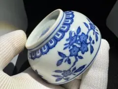 雍正年製銘 染付松鹿文小壷 中国清時代 - メルカリ