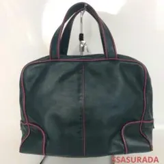 LOEWE ロエベ レザー ボストンバッグ ブラック 大容量 旅行バッグのサムネイル