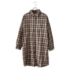 INGNI イング(M)チェック柄 チュニックシャツ