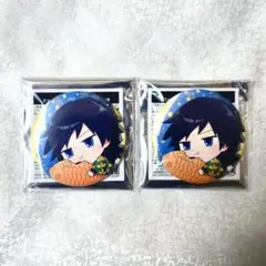 冨岡義勇 缶バッジB セガ コラボカフェ 夏祭り お祭り SEGA 鬼滅の刃