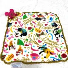 東京ディズニーリゾート 35周年タオルハンカチ　ミッキー　ディズニーランド