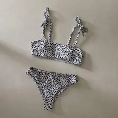 ダルメシアン柄 セパレート水着 ビキニ Sのサムネイル