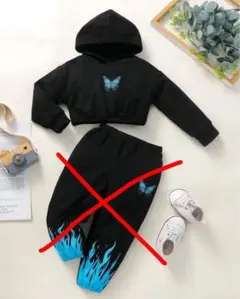 新品！SHEIN★ショート丈トレーナー　86