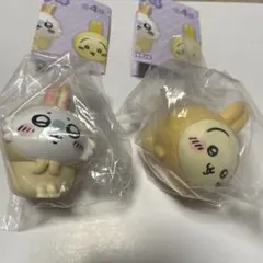 ちいかわ　ソフビフィギュア 4 うさぎなモモンガ＆うさぎ