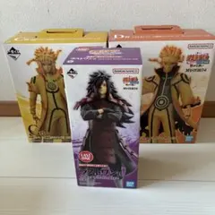 ナルト一番くじ新品未開封 D賞 ナルト C賞 ミナト ラストワン　うちはマダラ