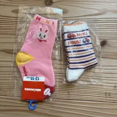 ミキハウス ベビー靴下 13-15cm キッズ