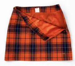 X-girlチェックタイトスカート