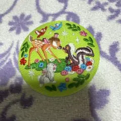 ディズニー刺繍缶バッジ バンビ