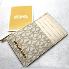 新品 マイケルコース カードケース フラグメントケース 小銭入れ コインケース