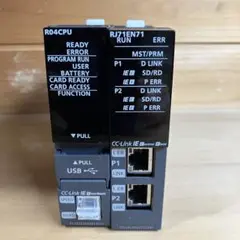 三菱電機 R04CPU シーケンサ　2018年製