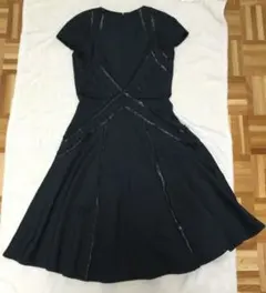 極美品✨タダシショージ　オケージョン　レースワンピース　ノースリーブ　ブラック黒 TADASHI SHOJI タダシショージ 6L1449M ブラック レース ドレス