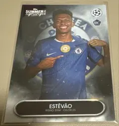 topps summer signings 2025-26 エステヴァン　ベース