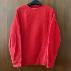 希少 Anatomica シェットランド シャギーニット/40M相当 オレンジのサムネイル