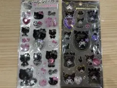 【正規品】サンリオ キティ クロミ キラキララインストーンシール 2セット