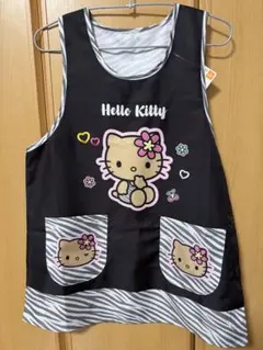 Hello Kitty エプロン ゼブラ柄