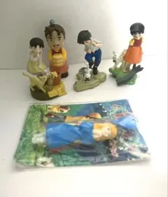 アルプスの少女ハイジ ミニフィギュア 6体セット - メルカリ