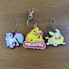 ポケモン シリコンストラップ3点セット