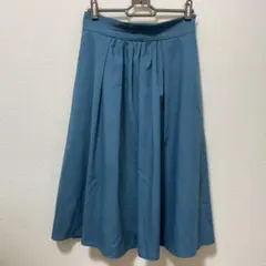 リフレクト　膝下フレアスカート 9号