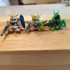 【値下】ガンダム カプセルトイ 3体セット 平成レトロ