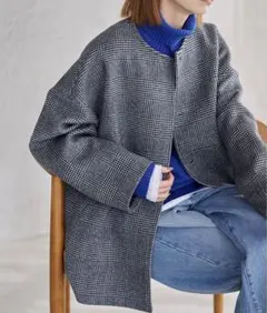 期間限定値下げ【極美品】JOURNAL STANDARD ノーカラーコート