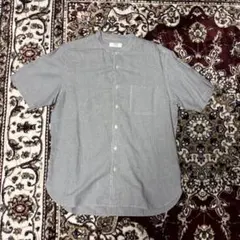 UNIQLO 半袖シャツ　ストライプ