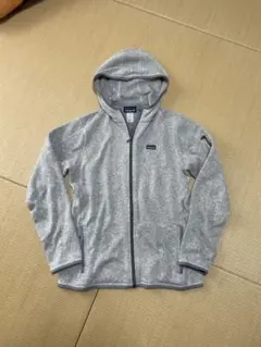 パタゴニア ベターセーター フーディ グレー W L 美品