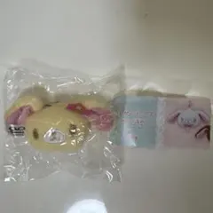 シュガーバニーズ　ぬいぐるみチャーム　はなうさ　ガチャガチャ