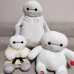 ベイマックスぬいぐるみ　３個セット