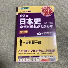 金谷の日本史「なぜ」と「流れ」がわかる本 文化史