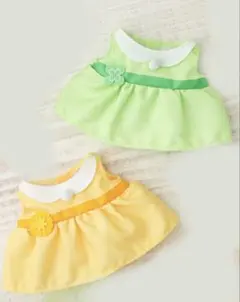 【新品未開封タグ付】フラワーミッフィー　着せかえお洋服　ウエストマークワンピース