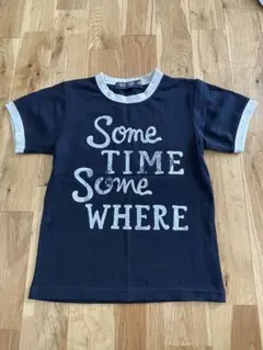 【新品未使用】 男の子 半袖 Ｔシャツ ネイビー 140㎝