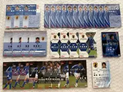 カルビー　サッカー日本代表チームチップスカード