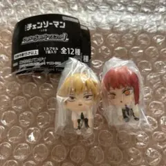 チェンソーマン つまんでつなげてマスコット デンジ マキマ　ボールチェーン