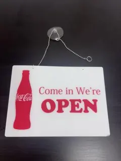 Coca-Cola オープン・クローズサインセット