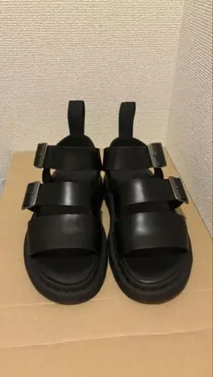 Dr. Martens サンダル ブラック レディースのサムネイル